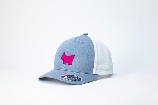 TWO-TONE SCOTTY DOG FLEXFIT TRUCKER HAT