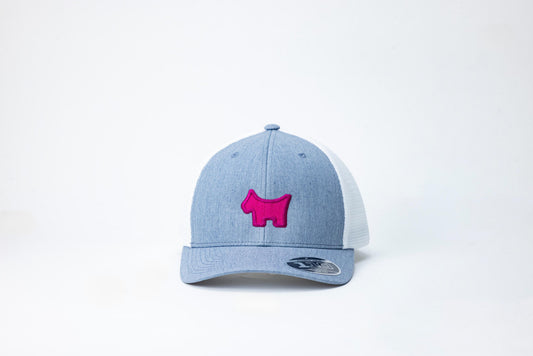 TWO-TONE SCOTTY DOG FLEXFIT TRUCKER HAT